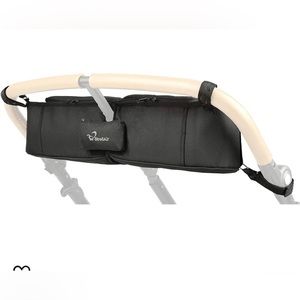 StrollAir - Black Universal Double Parent Stroller Organizer